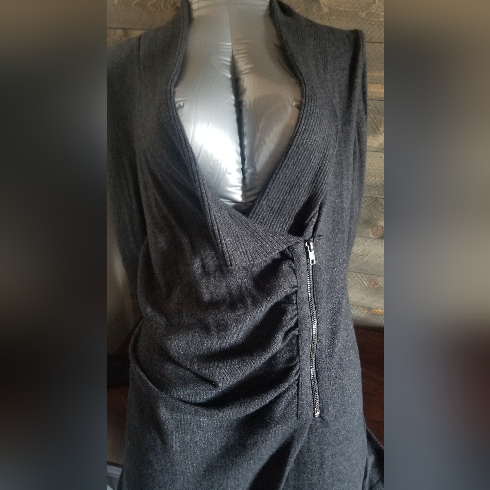 Nine West zipper detailed sweater